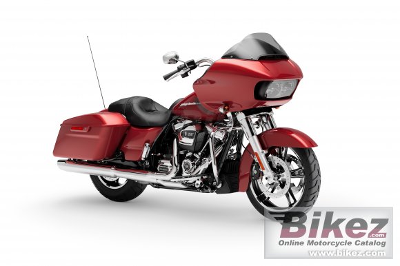 Wicked red denim store road glide